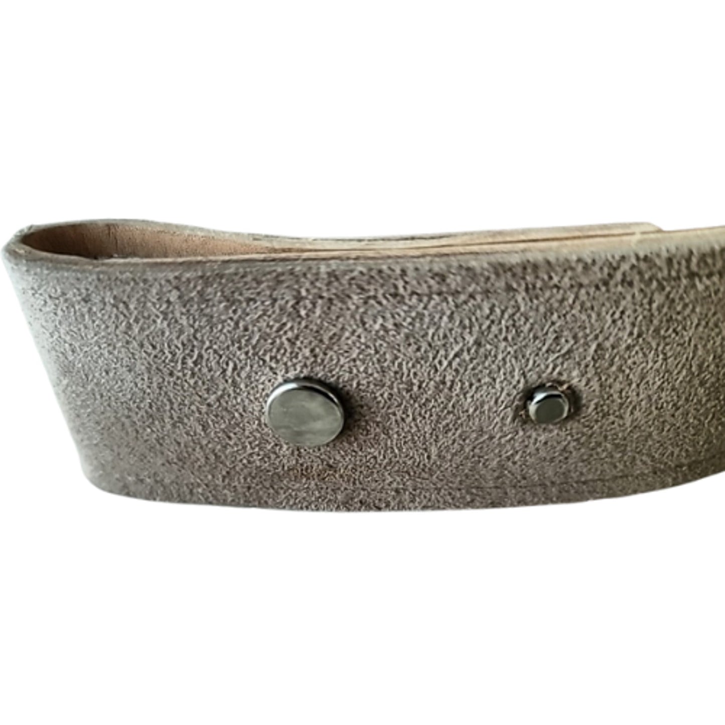 Ultrasuede Sand Western Horse Show Belt 1 1/2" wide 30" to 33" USED