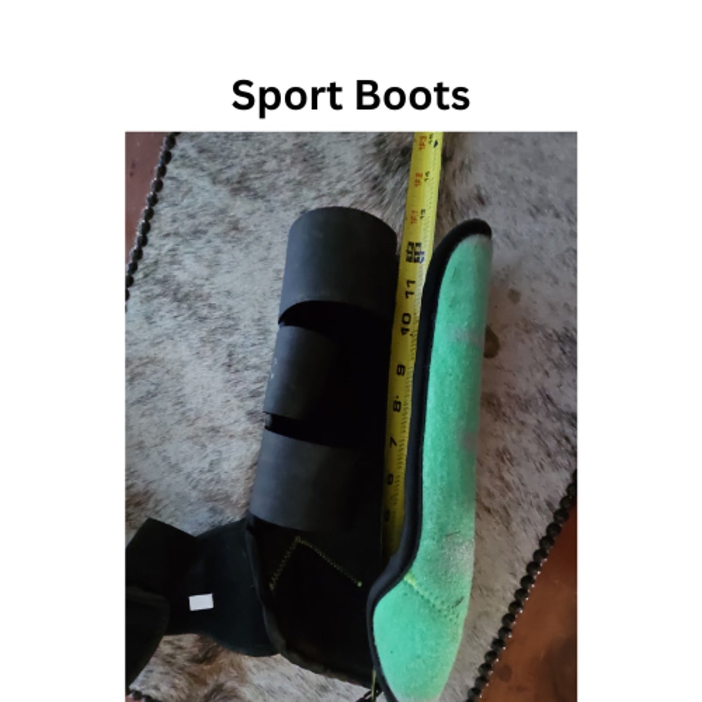 Green Horse Sport Boots USED