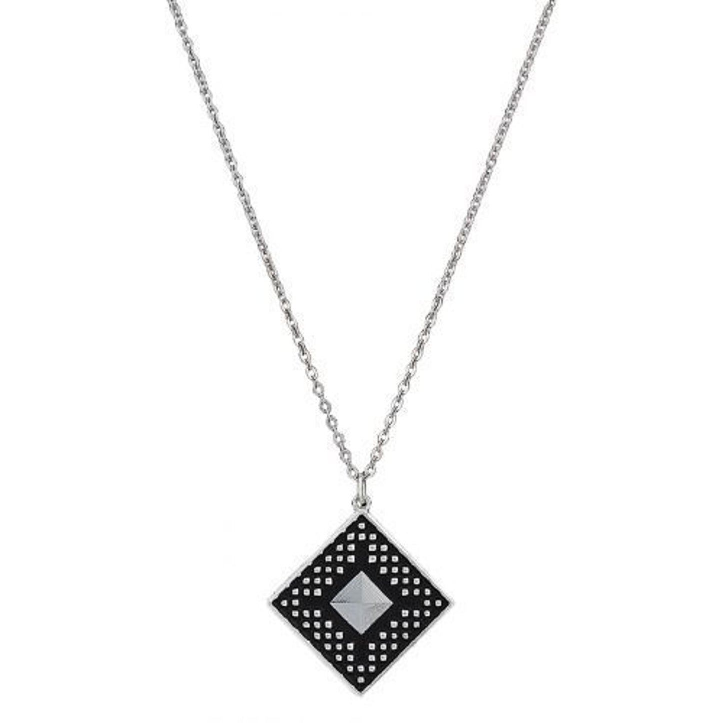Montana Silversmith Silver and Black Diamond Necklace on chain
