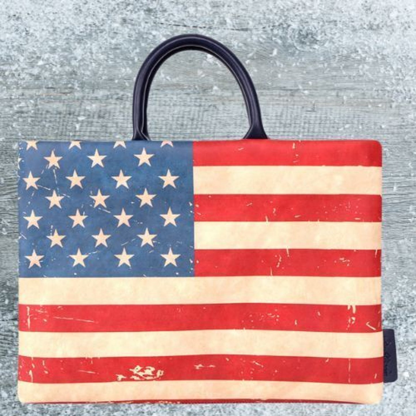 Montana West Waterproof USA Flag Laptop Sleeve Messenger Bag Computer Bag 15"