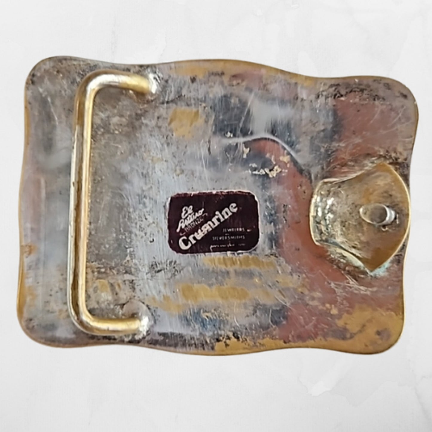 Crumrine Bullrider Buckle Youth or Ladies 3x2 Pre-Owned