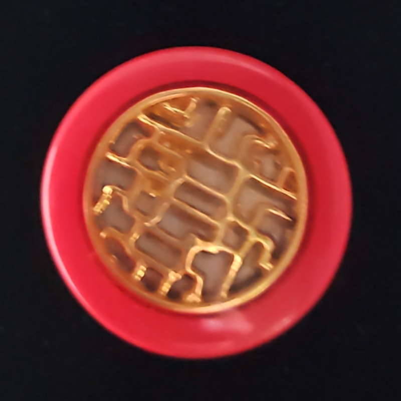Magnetic Horse Show Number Pins Red Haiku Set of 4 NEW