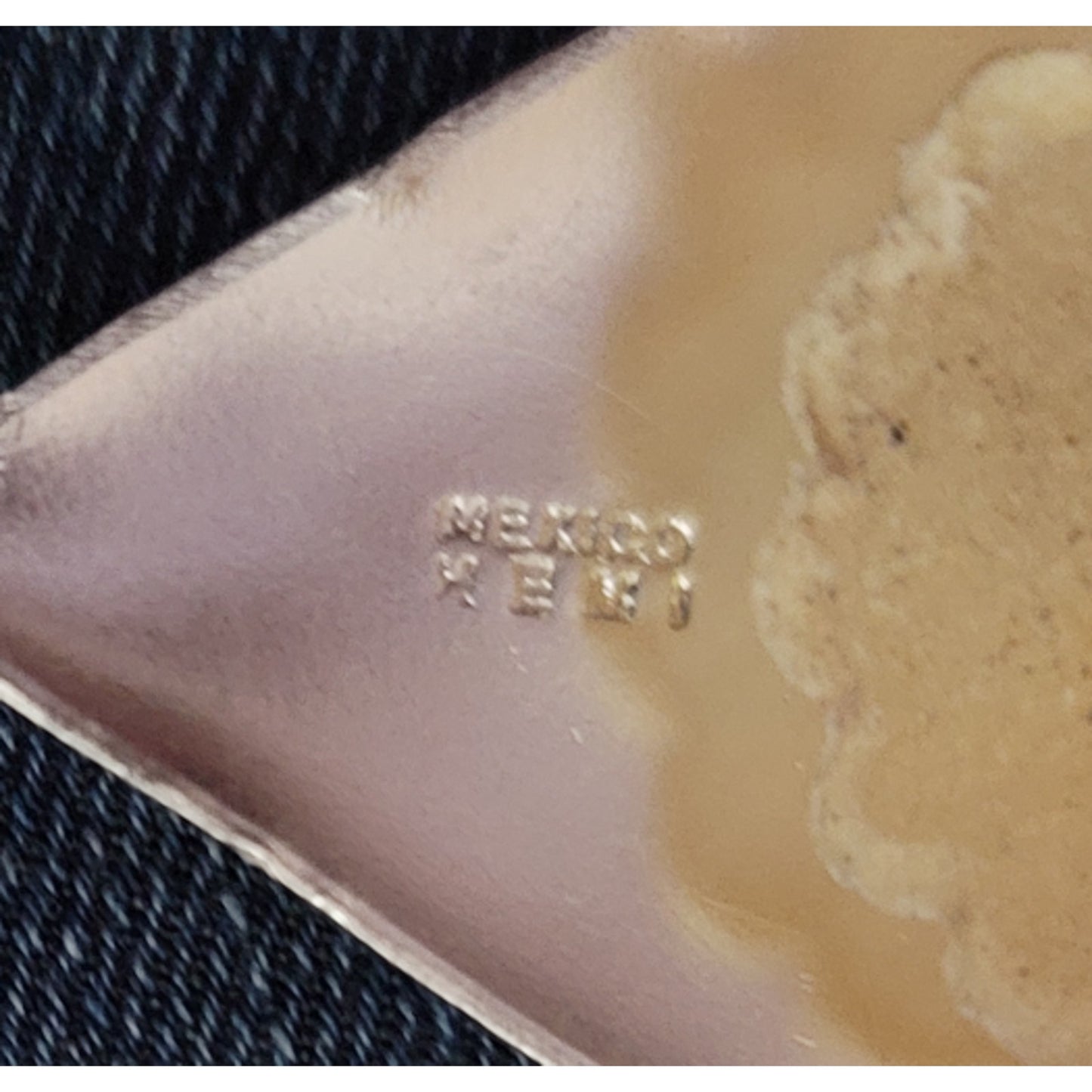 Silver Engraved Blanket Diamonds by Action Company PAIR! 3" top to bottom
