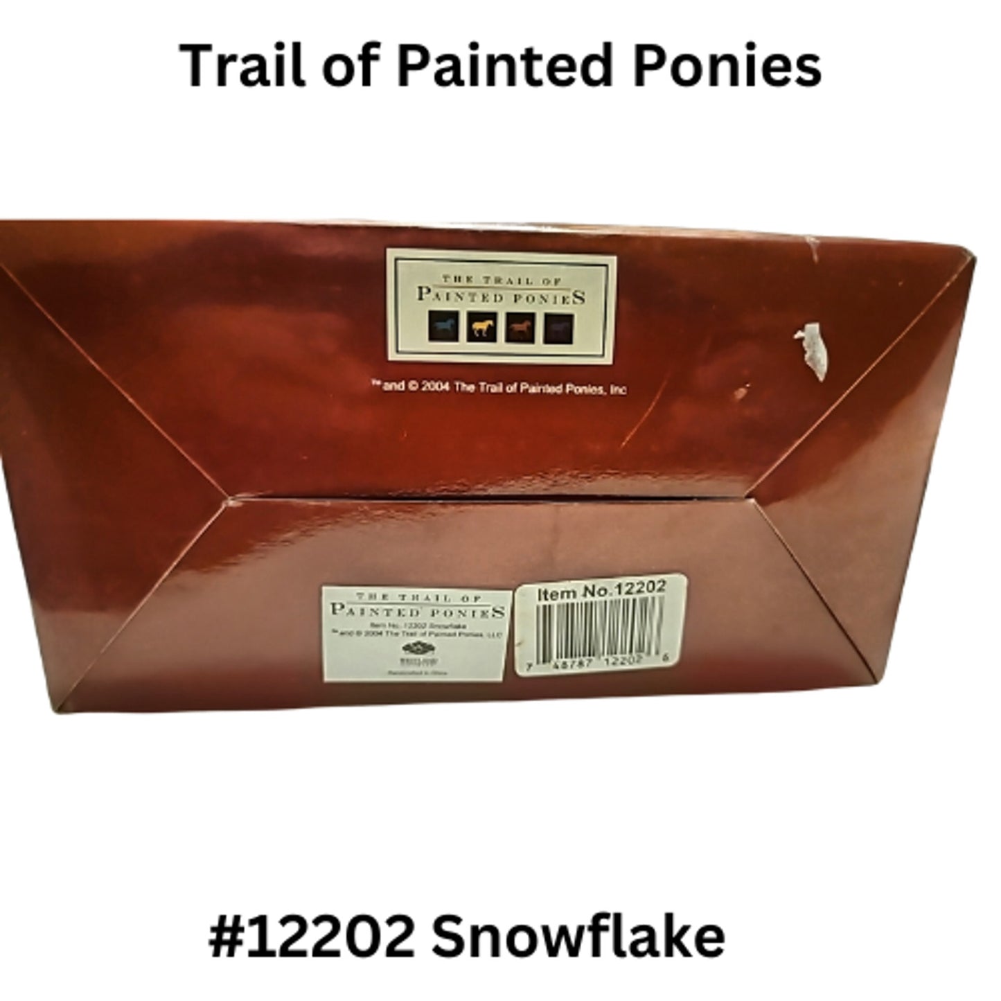 Trail of Painted Ponies Snowflake #12202 With Original Box Pre-Loved