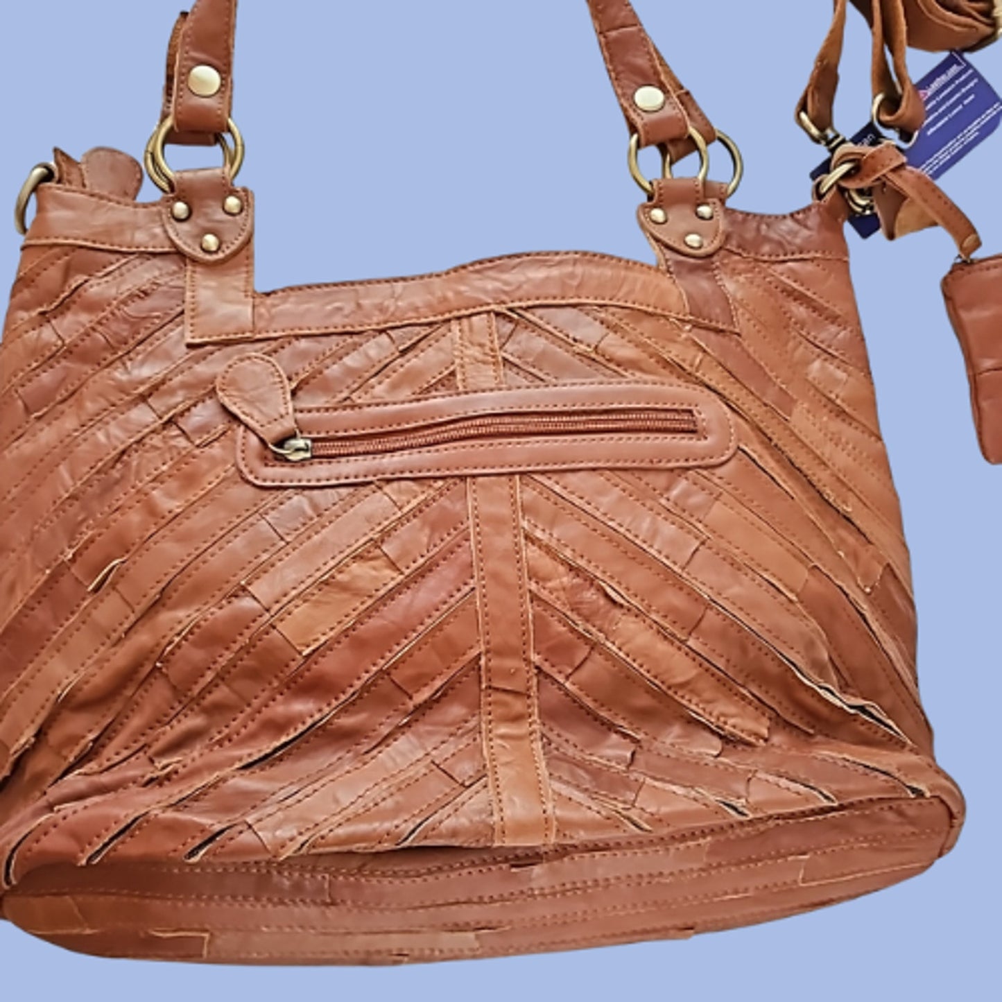 Vintage Amerileather Handbag Purse Leather New with Tags
