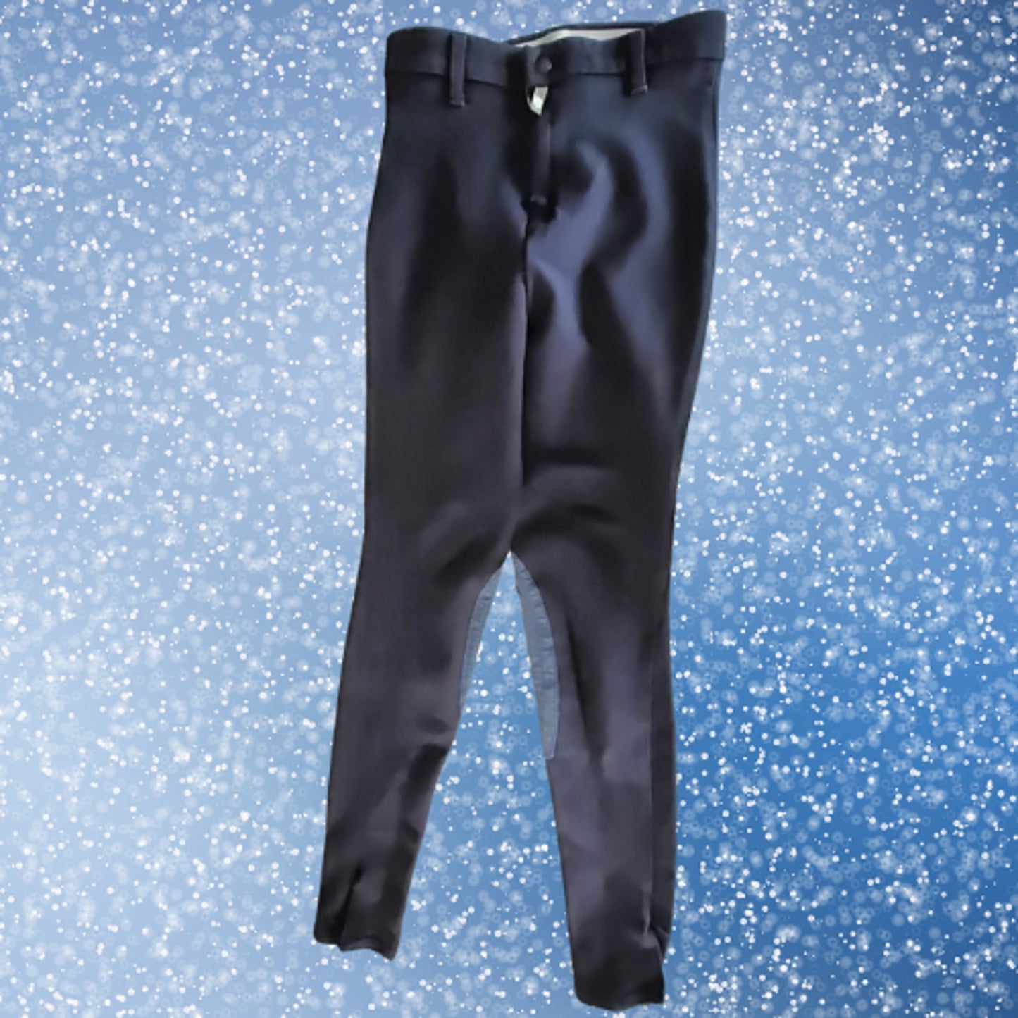 Devon-Aire Navy Knee Patch Breeches Size 28L Pre-owned