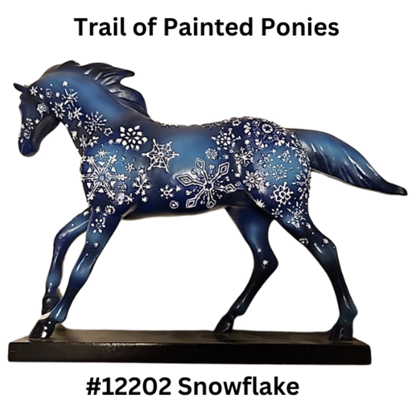 Trail of Painted Ponies Snowflake #12202 With Original Box Pre-Loved