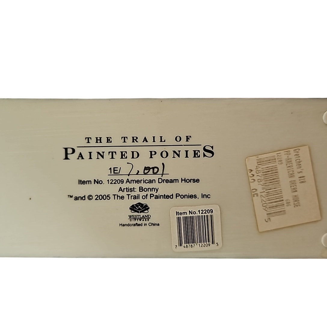 Painted Ponies 12209 AMERICAN DREAM Horse Figurine RETIRED 1E 7001