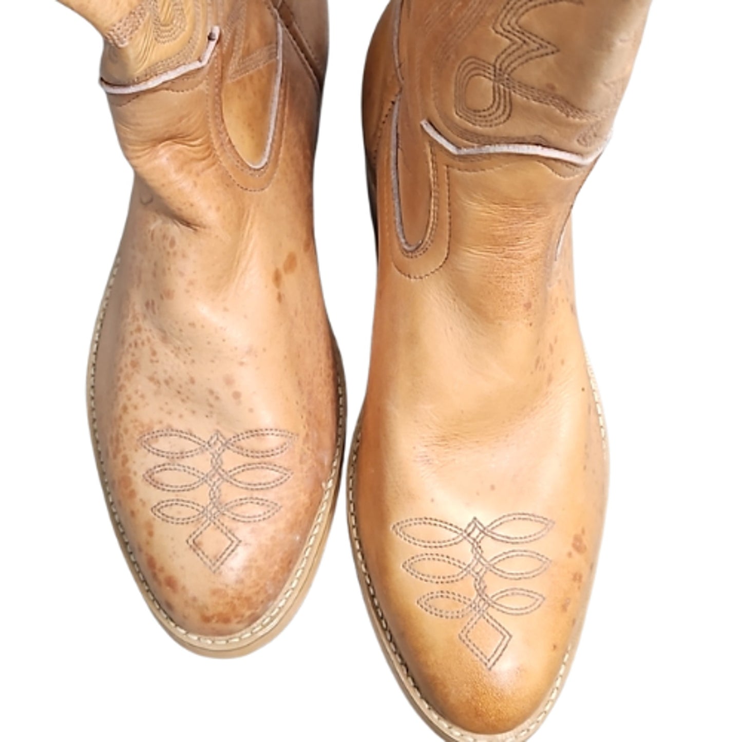 Lehigh Safety Western Boots Leather Not Worn Size 10 EE Mens Tan