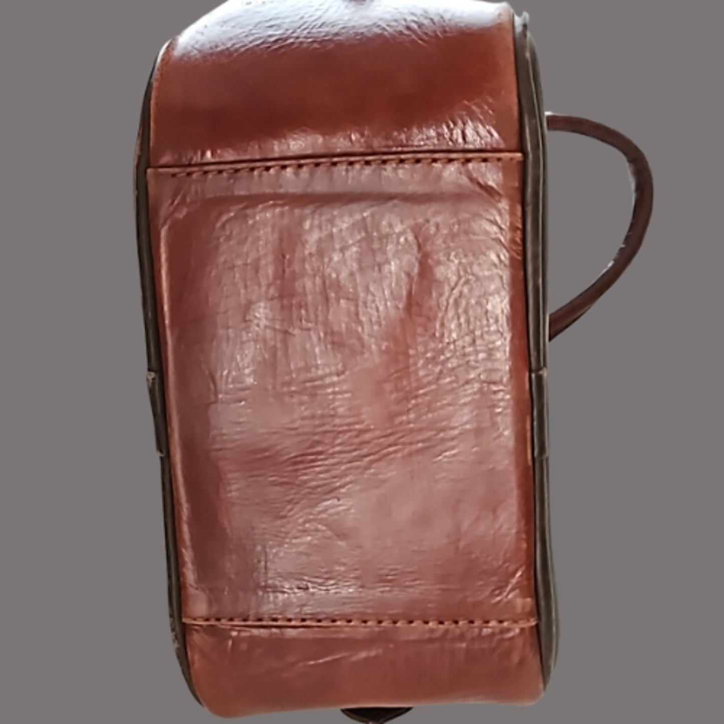 American West Genuine Leather and Hair On Cowhide Brown