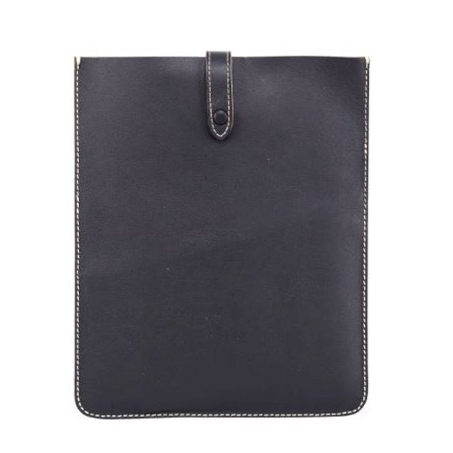 Montana West Tablet Slim Sleeve Black Genuine Leather NEW
