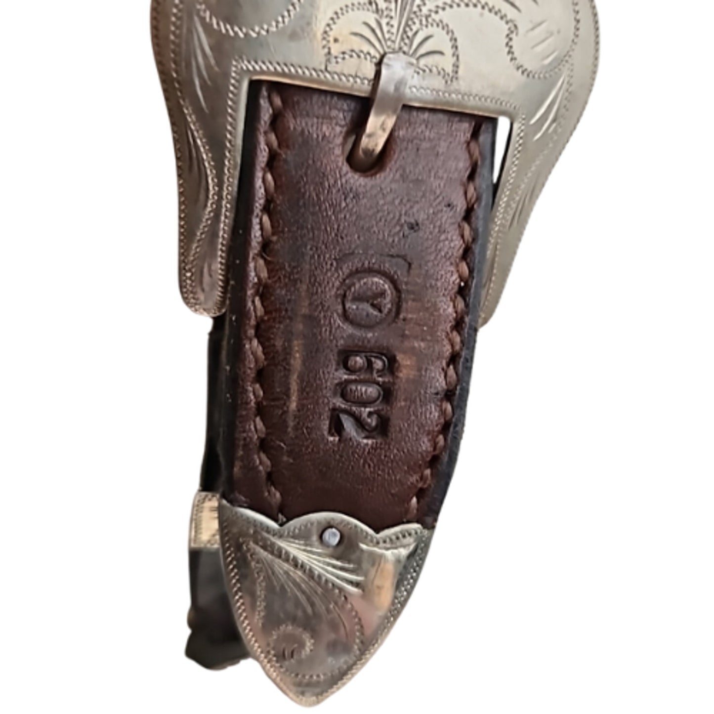 Circle Y Western Silver Show Halter #602 Average Horse Size