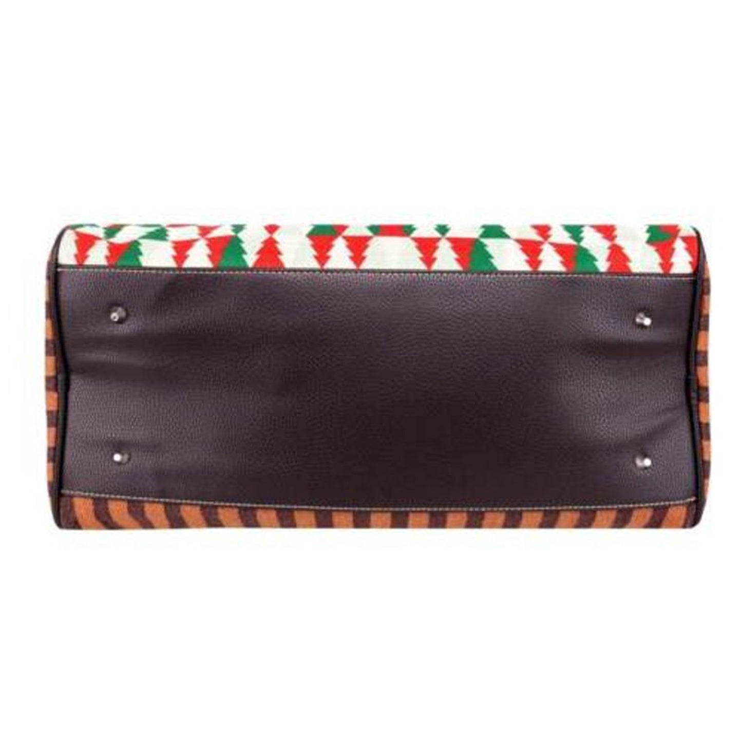 Montana West Christmas Tree Duffle Weekend Bag Canvas NEW