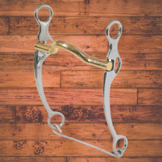 Abetta California Shank Copper Mouth Shanked Bit 5" Mouth