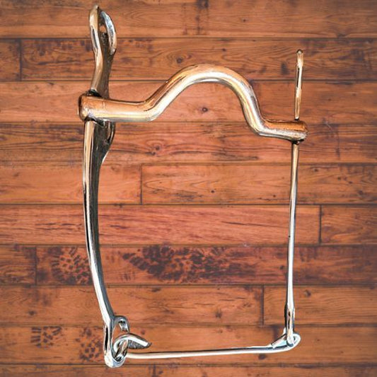 Abetta California Shank Copper Mouth Shanked Bit 5" Mouth