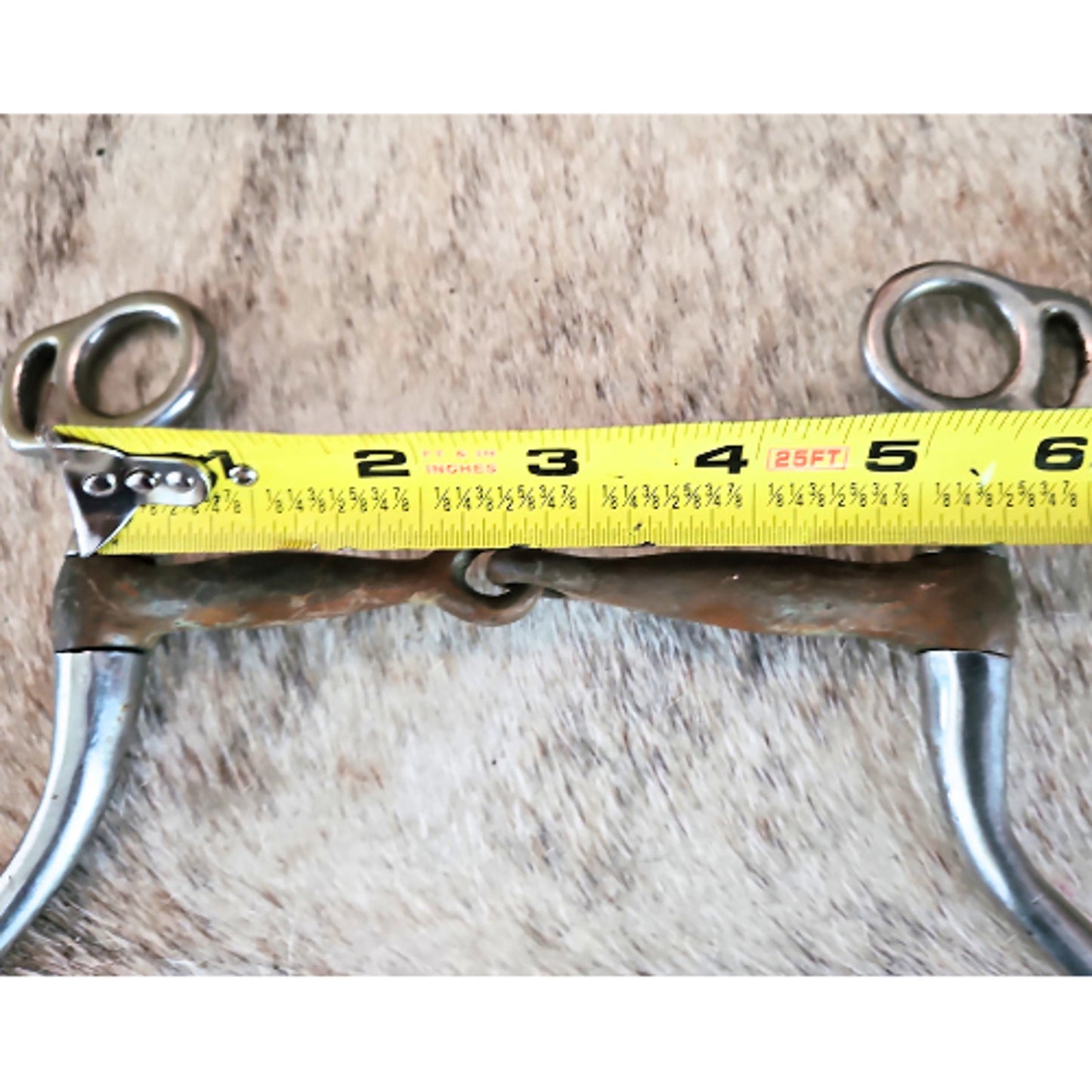 Shanked Leverage Grazing Bit Broken Sweet Iron Mouth 5" mouth USED