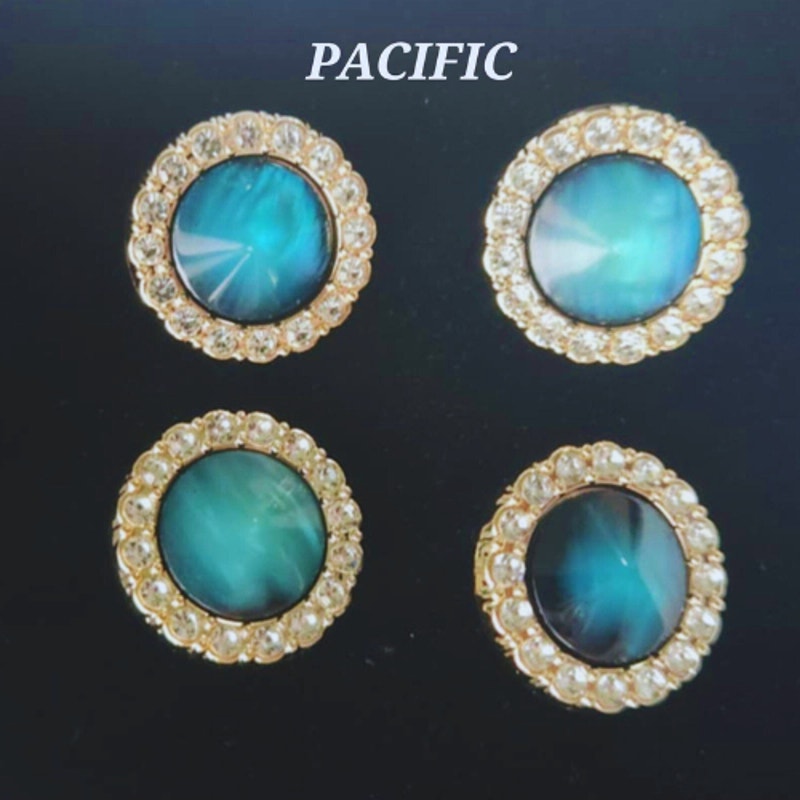 Magnetic Horse Show Number Pins Pacific Concho Set of 4 NEW