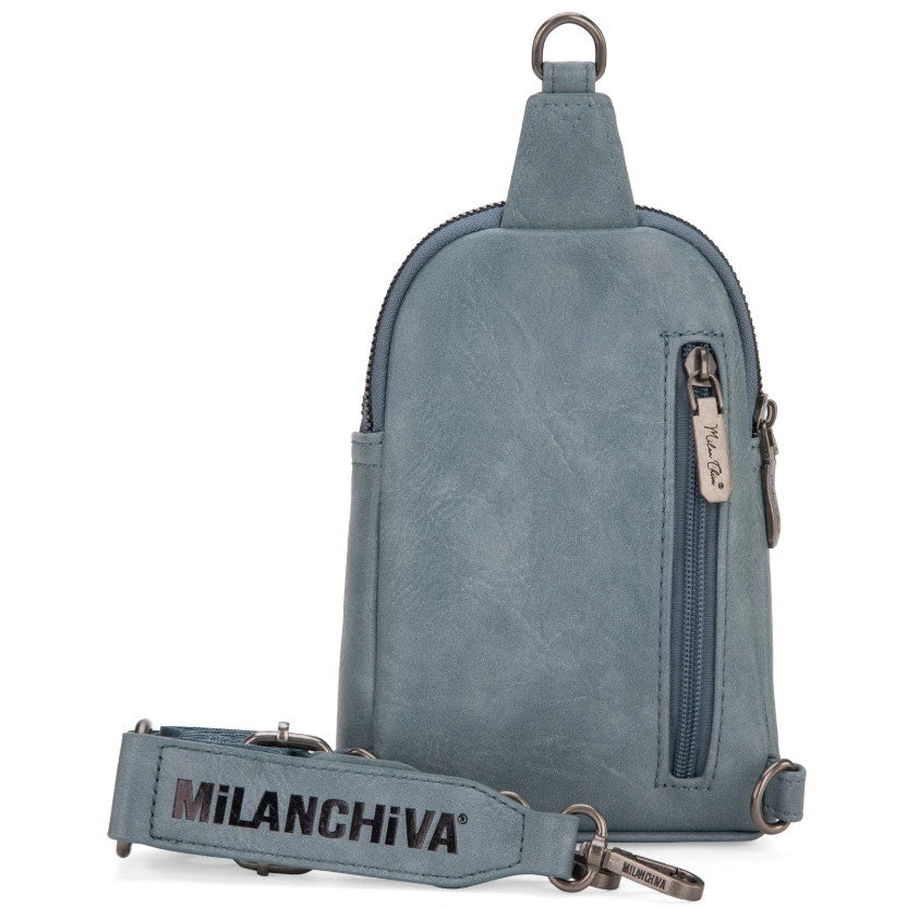 Milan Chiva Montana West Sling Crossbody Bag NEW
