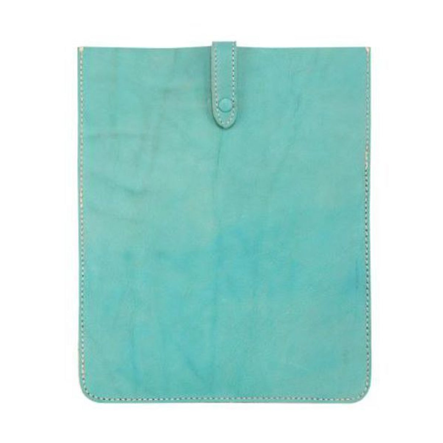 Montana West Tablet Slim Sleeve Turquoise Genuine Leather NEW