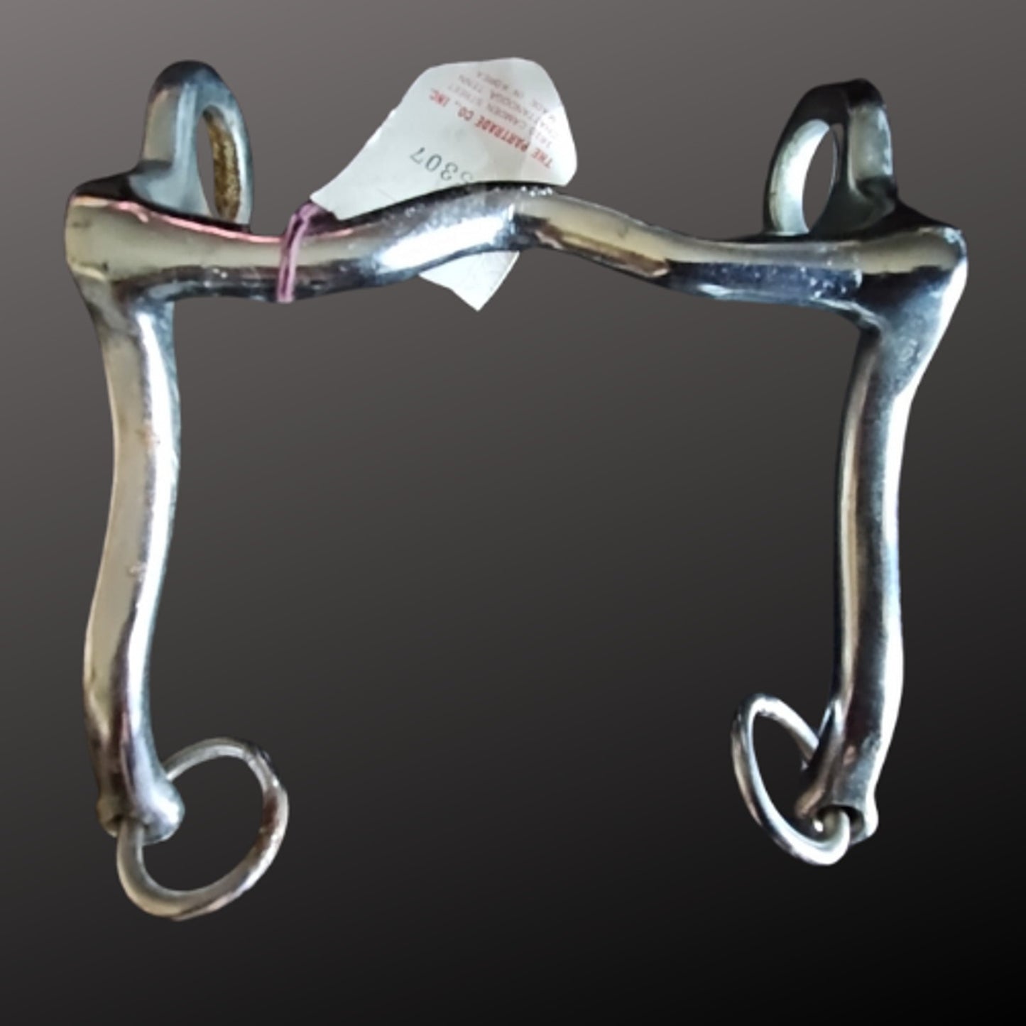 Partrade Stainless Western Horse Bit 5" Mouth NOS