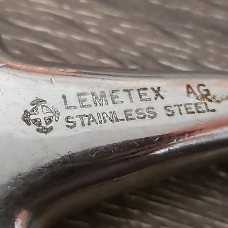 Lemetex Stainless D Ring Snaffle 4 3/4" mouth