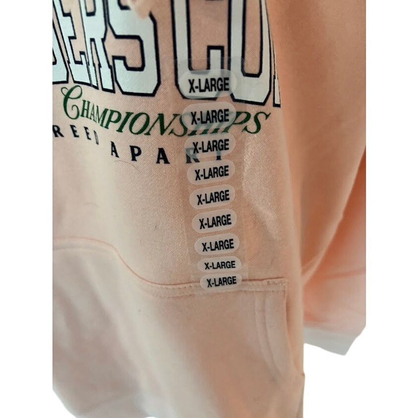 Breeders' Cup 1984 Pink Pullover Hoodie Women's Long Sleeve Sweatshirt XL