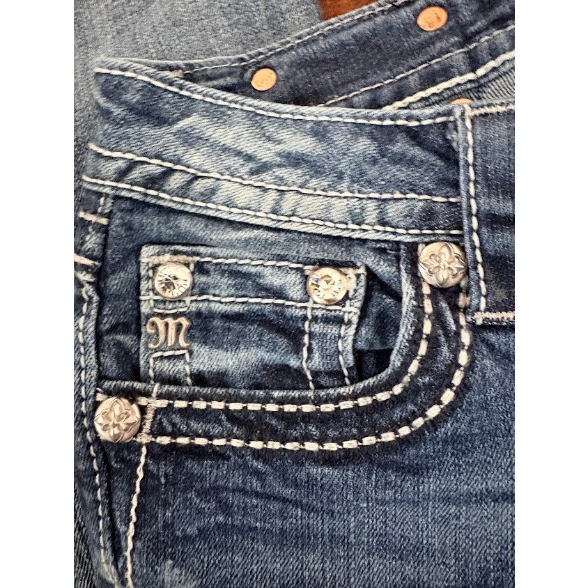 Miss Me Women's Bootcut Vintage Wash Jeans Size 28