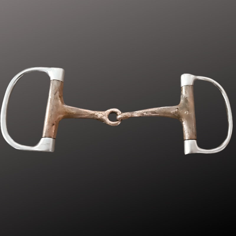 Used Copper Mouth Stainless D Ring Snaffle