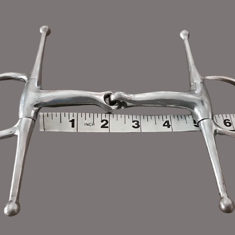 Full Cheek Snaffle 4 1/2" Mouth Stainless Steel