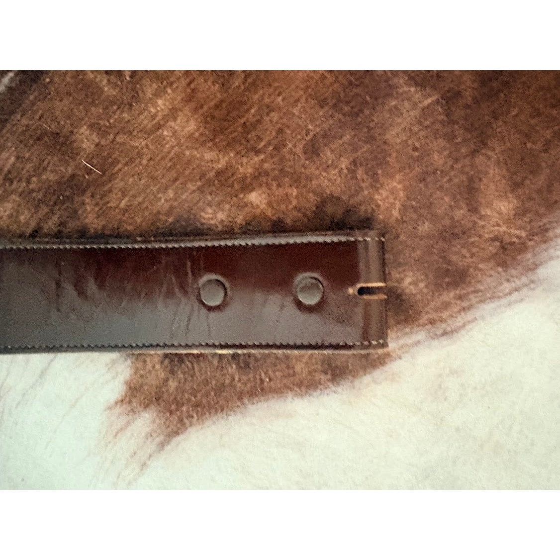 Lucchese Leather Belt size 36 NO BUCKLE INCLUDED