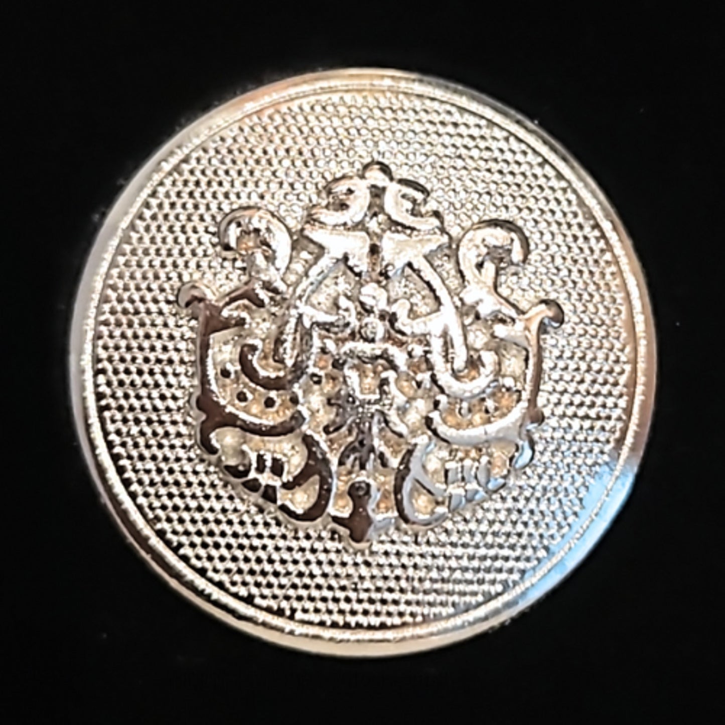 Magnetic Horse Show Number Pins Silver Manor Concho Set of 4 NEW