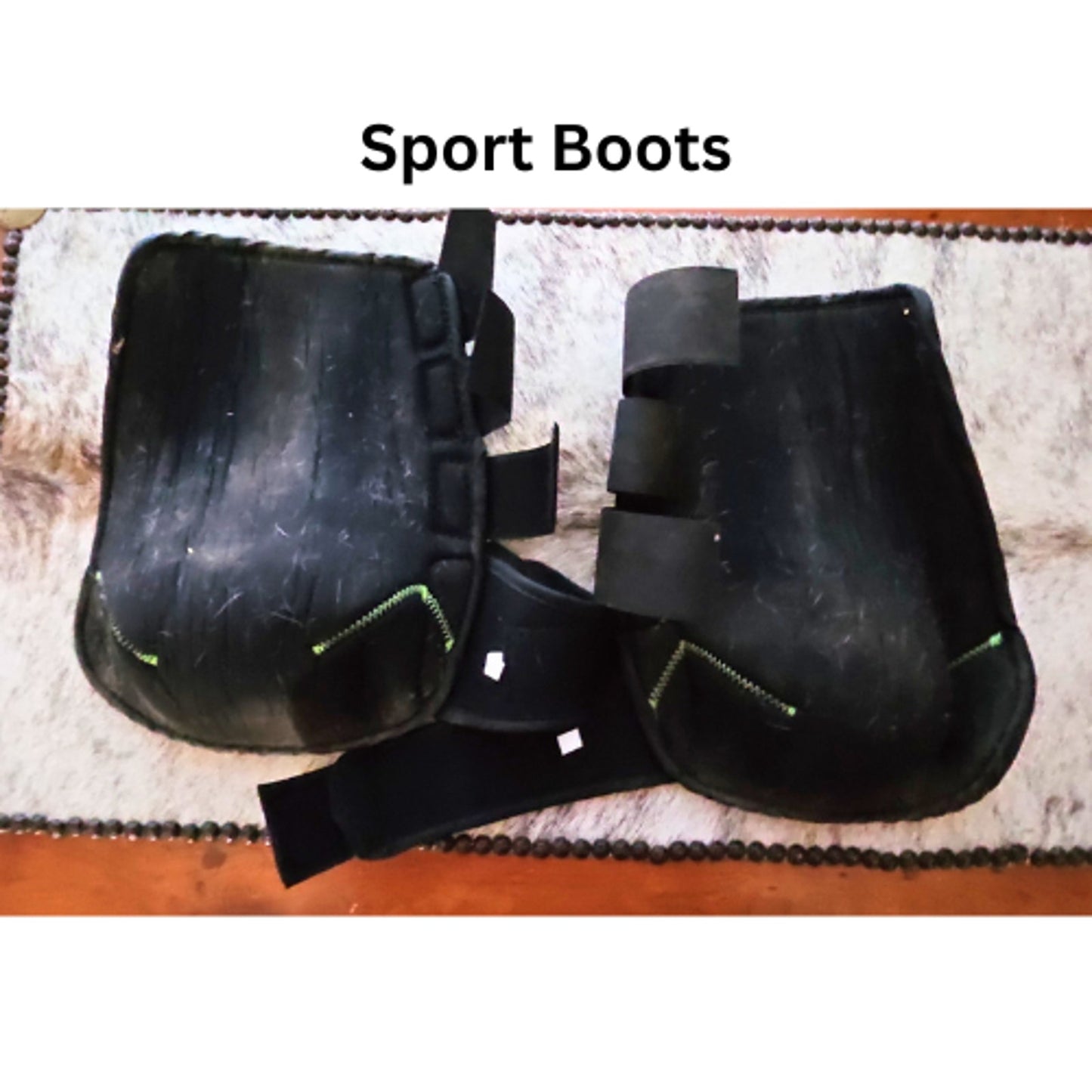 Green Horse Sport Boots USED
