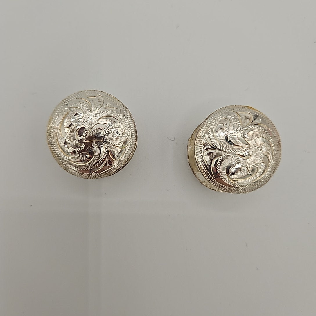 Double Headed Concho Set of 2 1"
