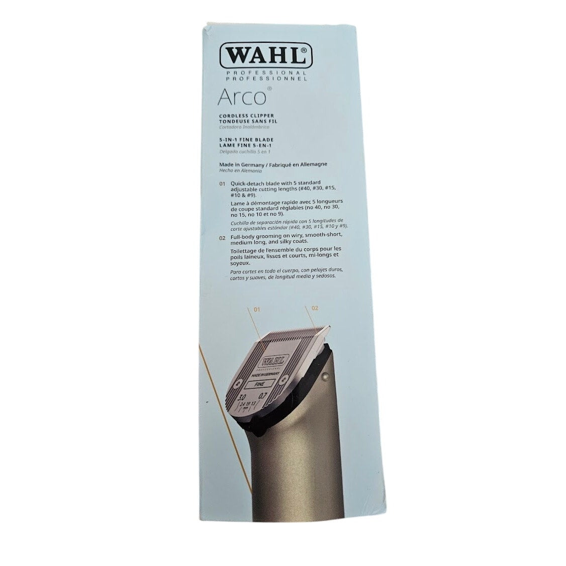 Wahl Professional Animal Arco Cordless Clipper Kit