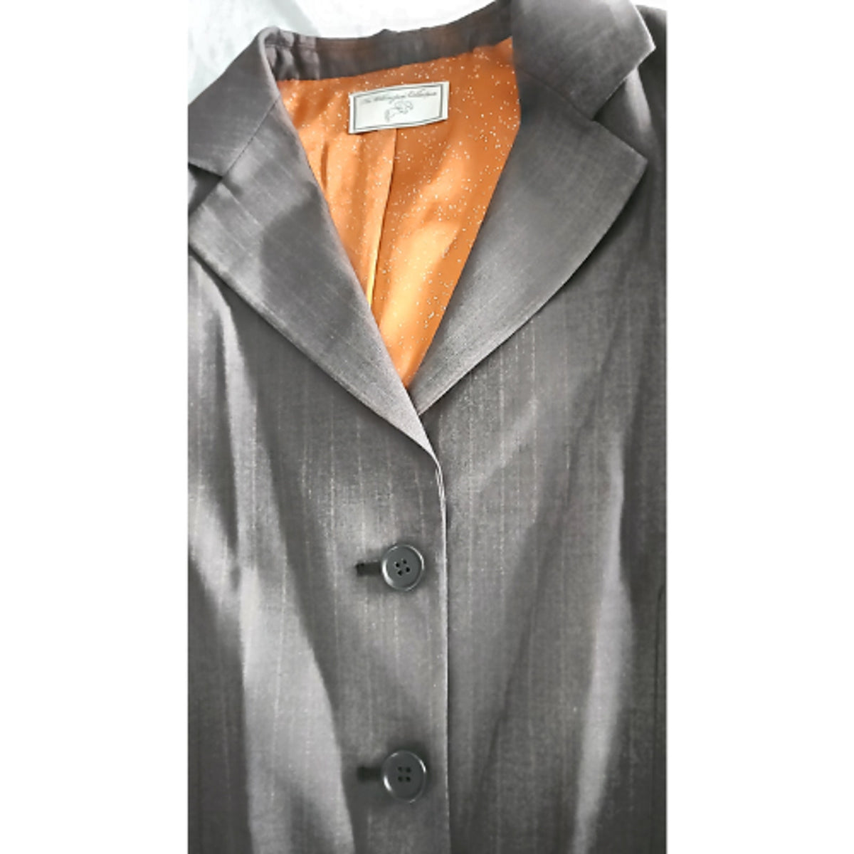 Wellington Collection Show Coat Jacket Butternut Youth 18R NEW Medium Gray