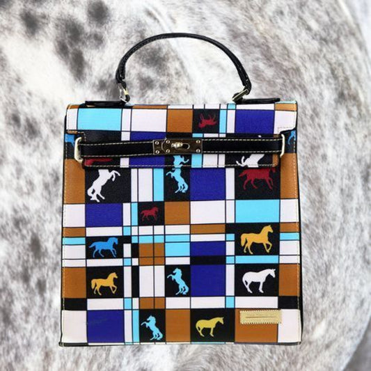 Trail of Painted Ponies Satchel Style Backpack Montana West NEW White