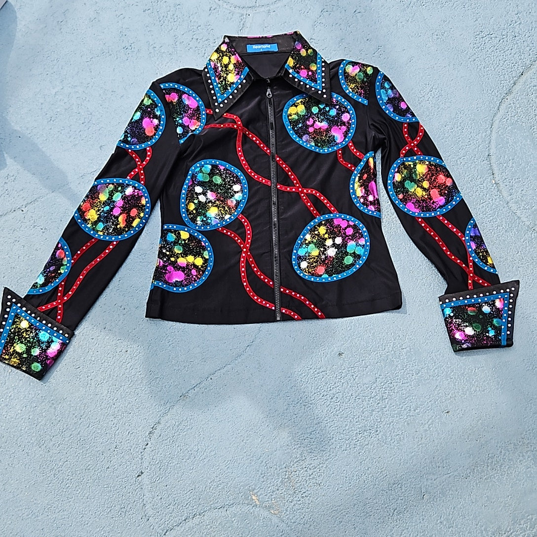 Heartland Equestrian Horse Show Shirt Size L