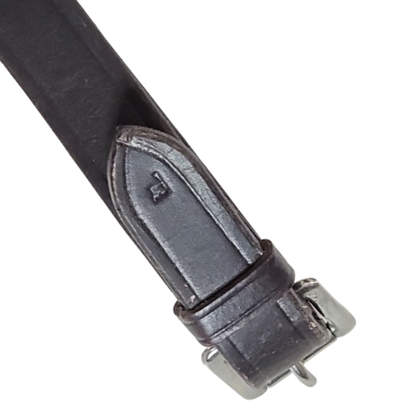 Havanna Dark Brown English Laced Reins 52" x 3/4" Cob