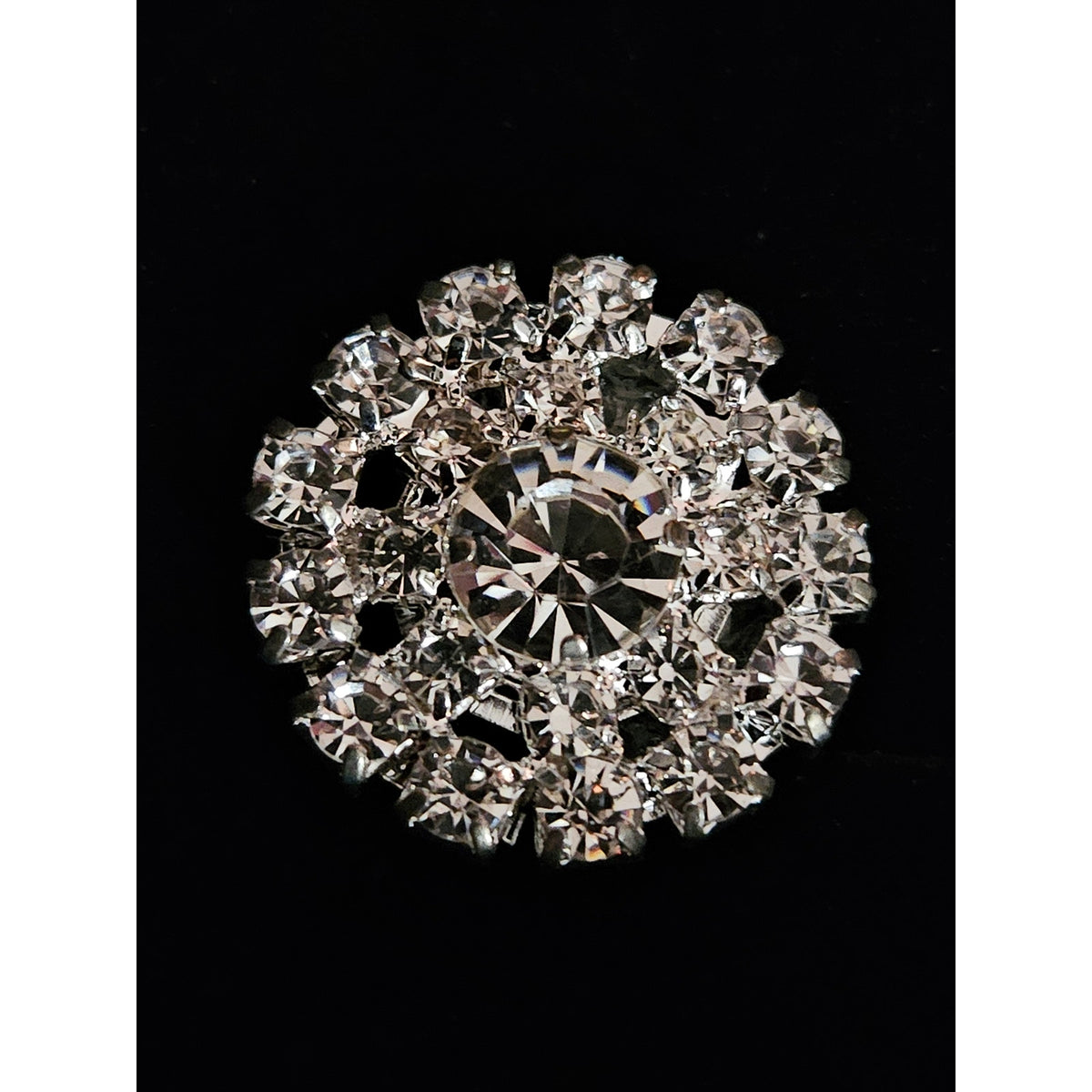 Magnetic Horse Show Number Pins Rhinestone Wheel