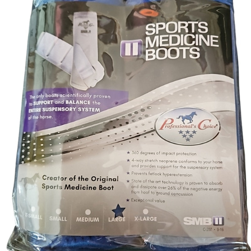 Professionals Choice SMBII Blue Large Sport Boots New