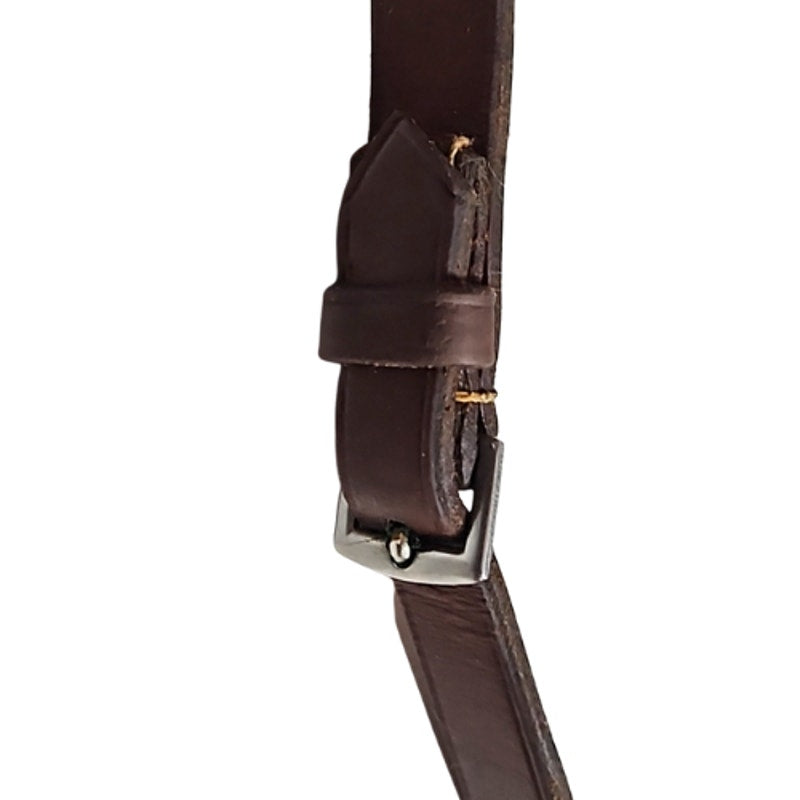 English Laced Reins 52" x 5/8" Havanna