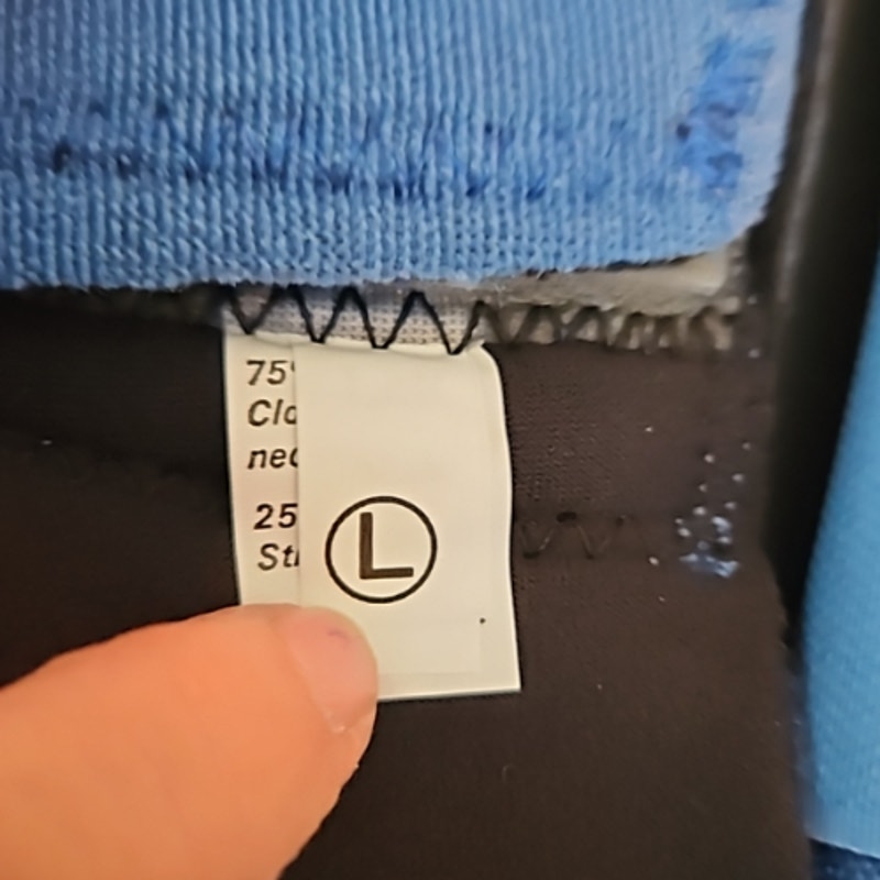 Cold One Front Leg Wraps Large Blue