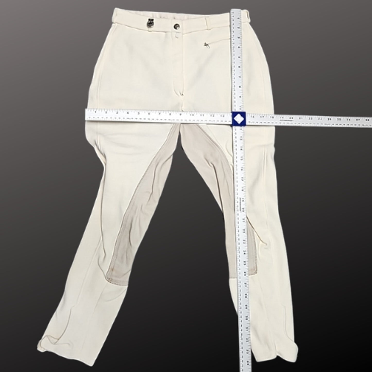 Pikeur Full Seat White English Riding Show Breeches Size 30