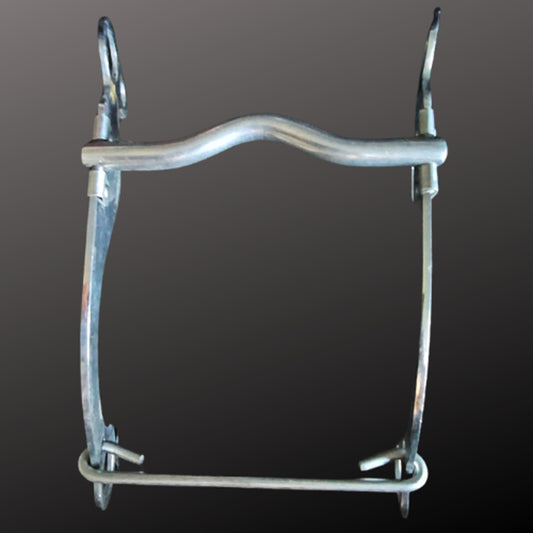 Quck Bit Western Horse 5" low port mouth New