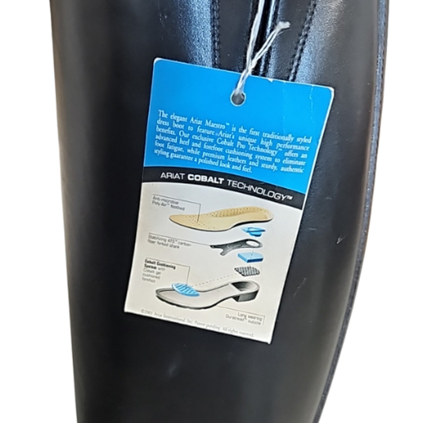 Ariat Maestro Tall Dressage Boots 55901 Size 5 1/2 Women's New Full Calf Black