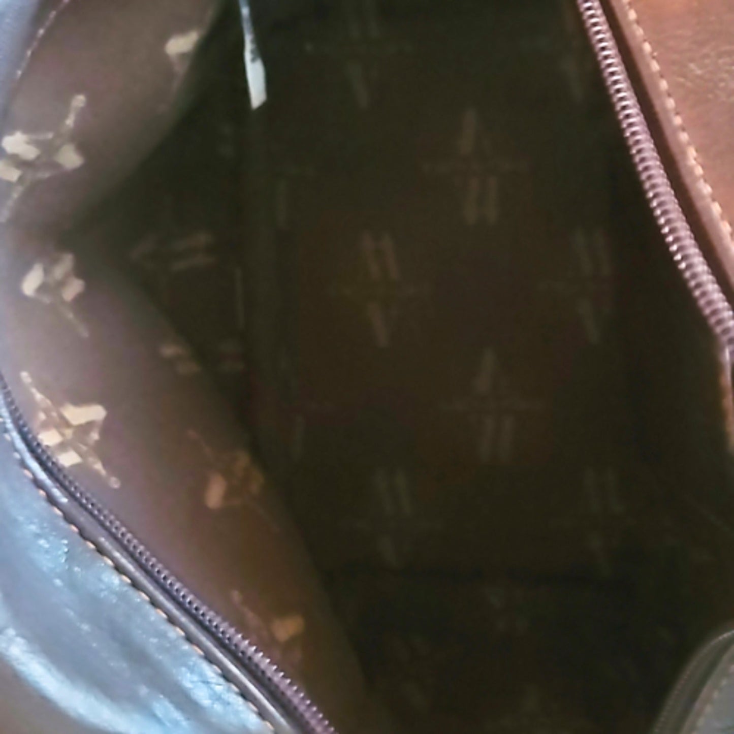 American West Genuine Leather and Hair On Cowhide Brown