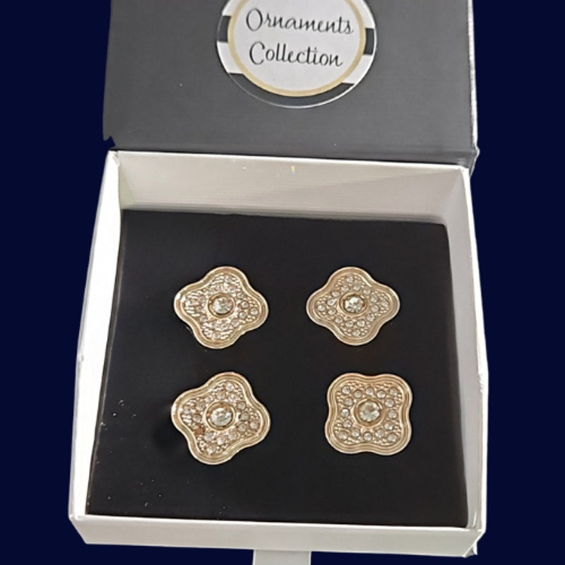 Magnetic Horse Show Number Pins Harlot Concho Set of 4