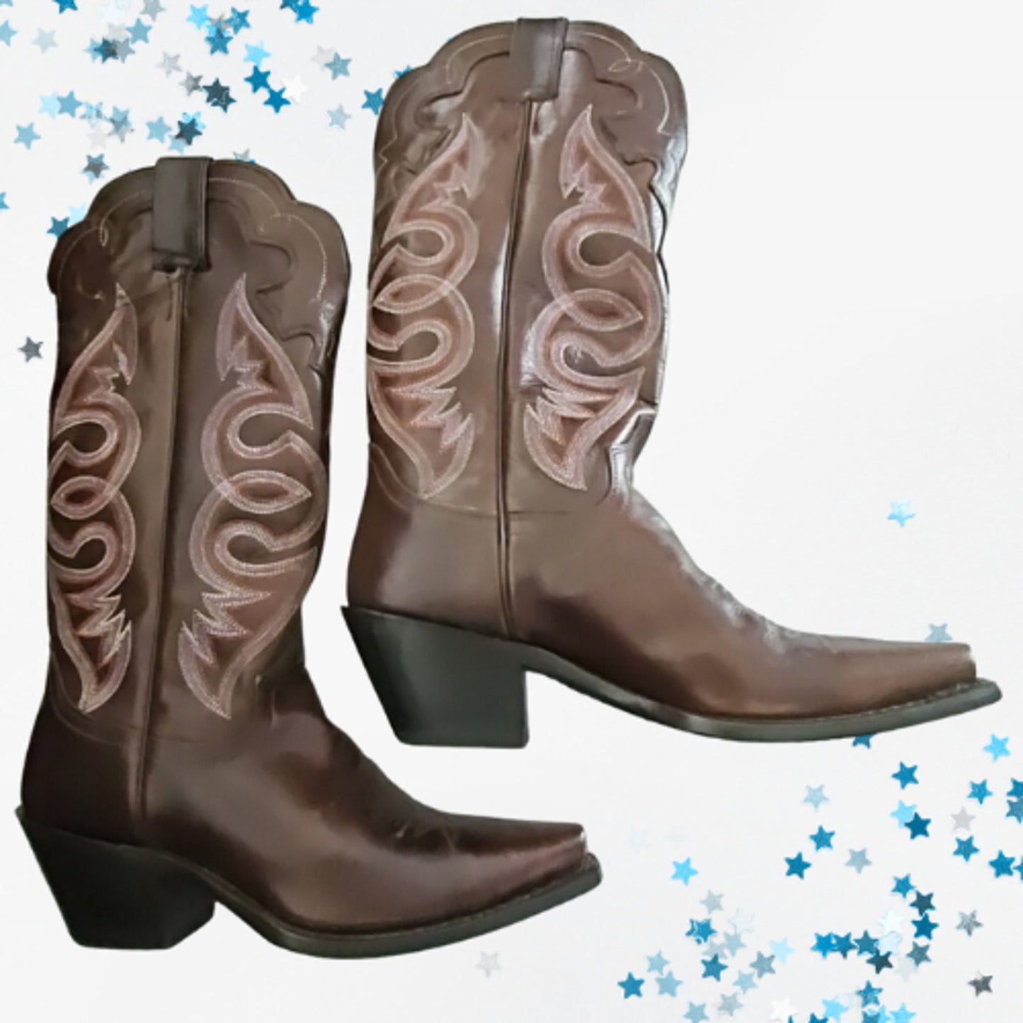 Justin Western Cowboy Ladies Boots L4330 size 7 B New With Tag!