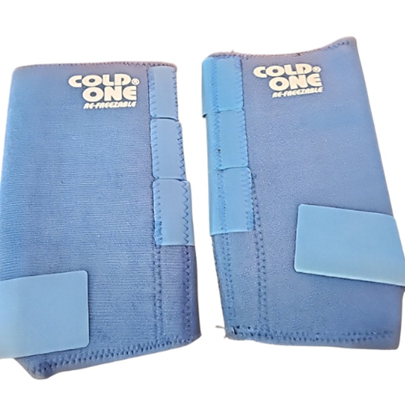 Cold One Front Leg Wraps Large Blue