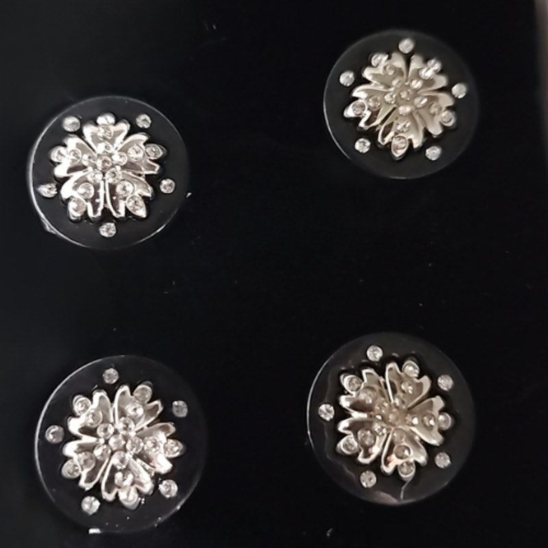 Magnetic Horse Show Number Pins Allure Concho Set of 4 NEW